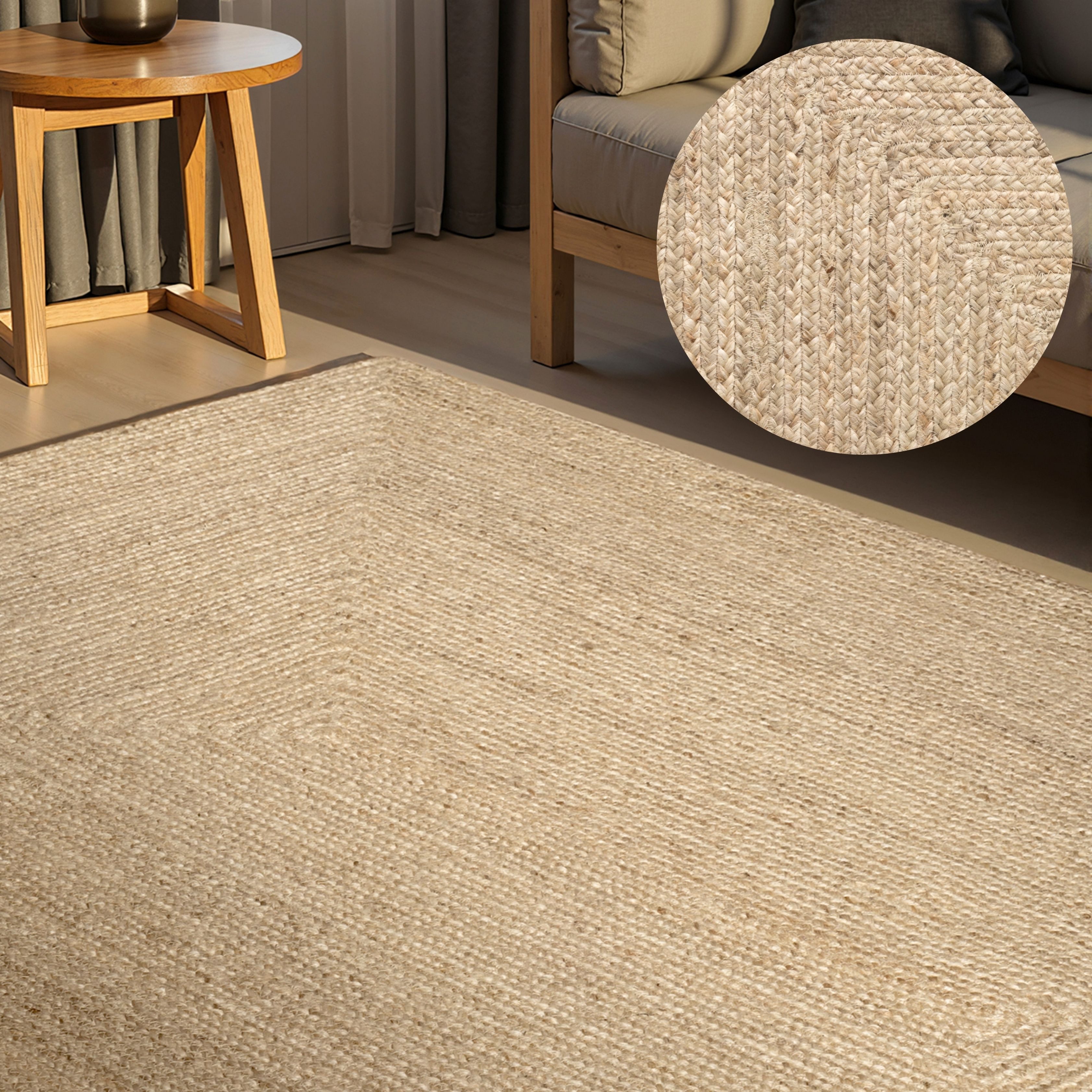 HANSE Home Teppich »Sharmila Juteteppich«, rechteckig, 9 mm Höhe, 100% Jute günstig online kaufen