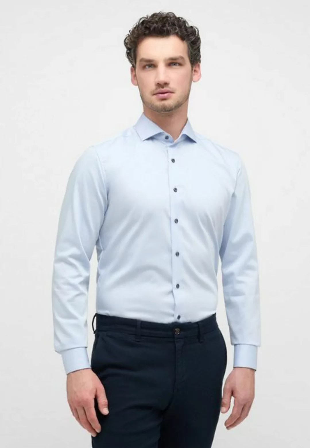 Eterna Langarmhemd SLIM FIT günstig online kaufen