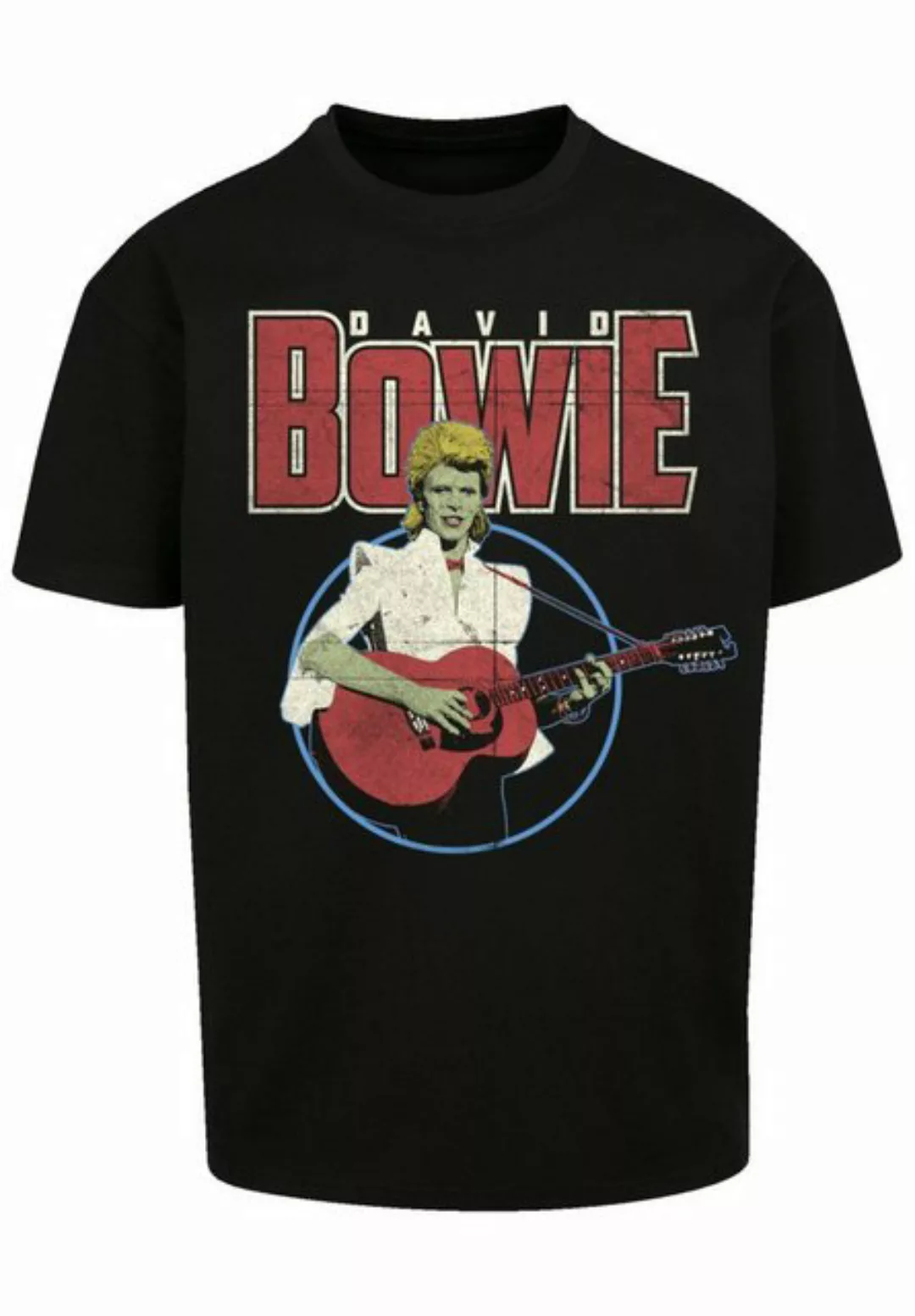 F4NT4STIC T-Shirt David Bowie Acoustic Bootleg Print günstig online kaufen