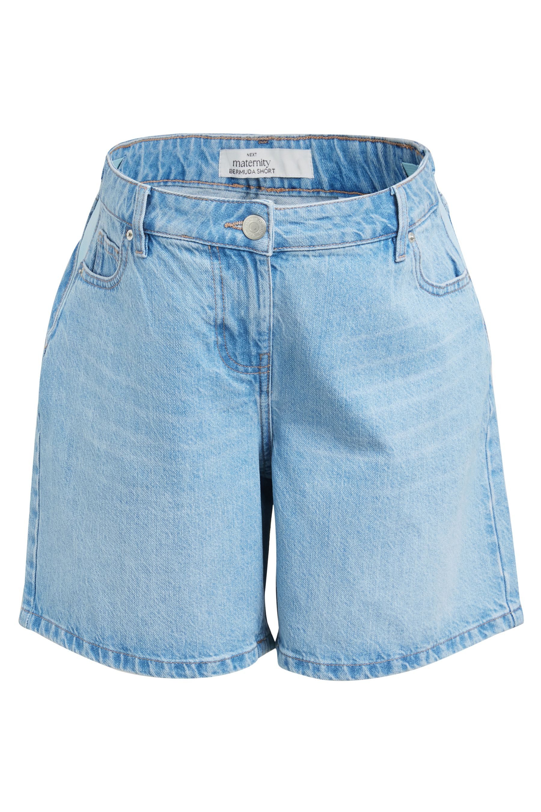 Next Jeansshorts Denim-Shorts aus 100 % Baumwolle, günstig online kaufen