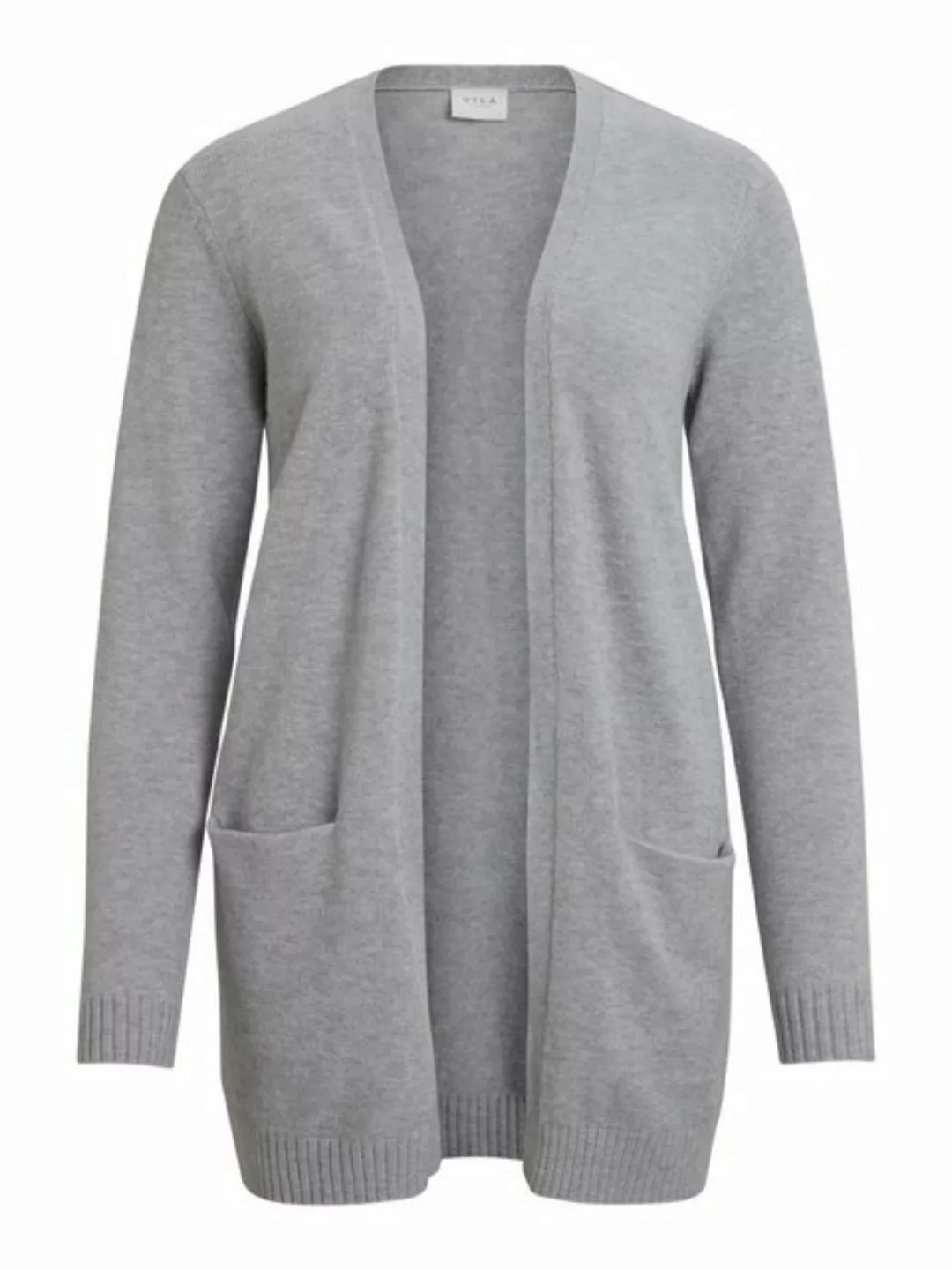 Vila Cardigan Feinstrick Basic Cardigan Stretch mit Taschen VIRIL 4597 in D günstig online kaufen