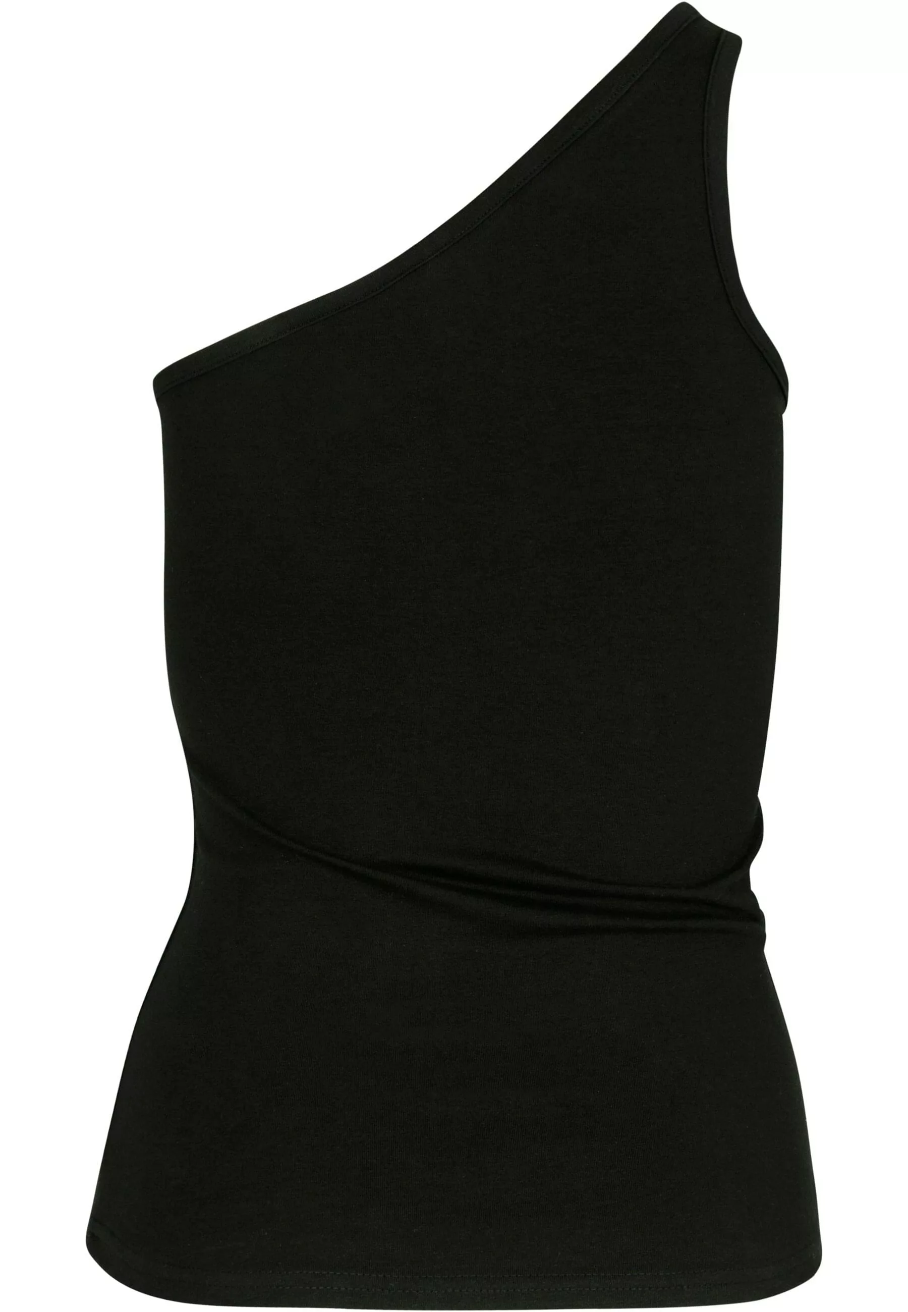 URBAN CLASSICS Muskelshirt "Urban Classics Damen Ladies Asymmetric Top" günstig online kaufen