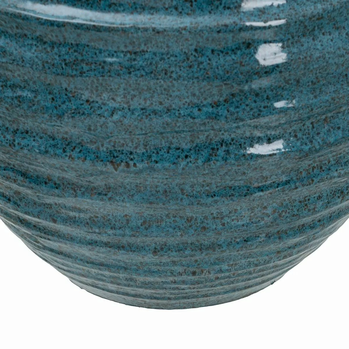 Blumentopf 39 X 39 X 37 Cm Aus Keramik Blau günstig online kaufen