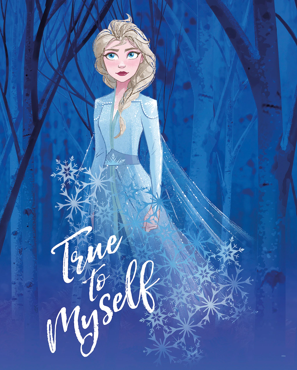 Komar Bild "Frozen 2 Elsa true to myself", Disney, (1 St.), Wandbild zur De günstig online kaufen