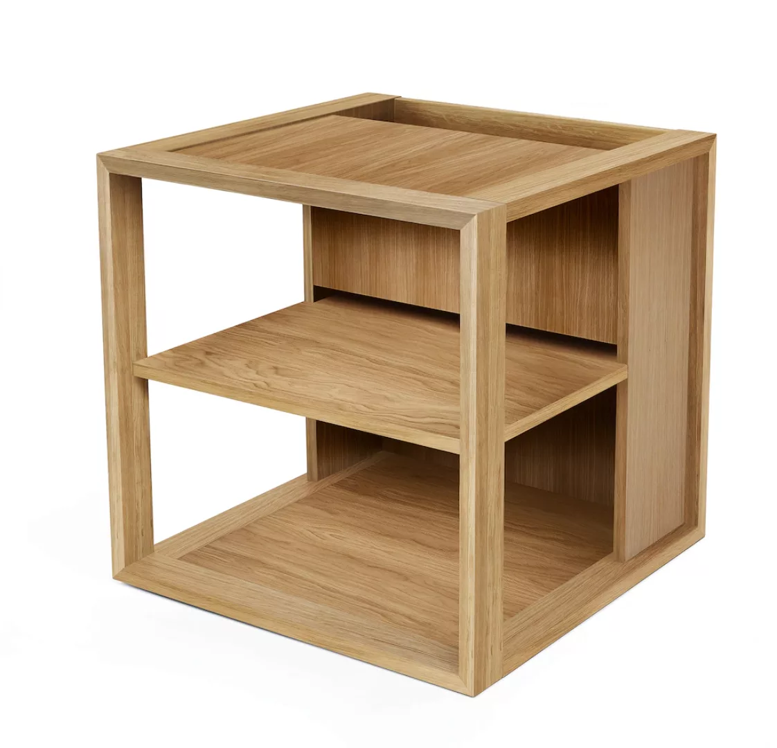 Woodman Couchtisch "Cube", Holzfurnier aus Eiche günstig online kaufen