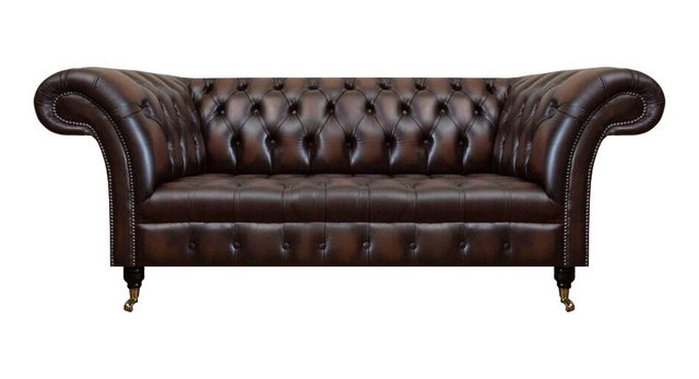 Xlmoebel Sofa Neues Chesterfield-Sofa für drei Personen, Polstermöbel, 1 Te günstig online kaufen