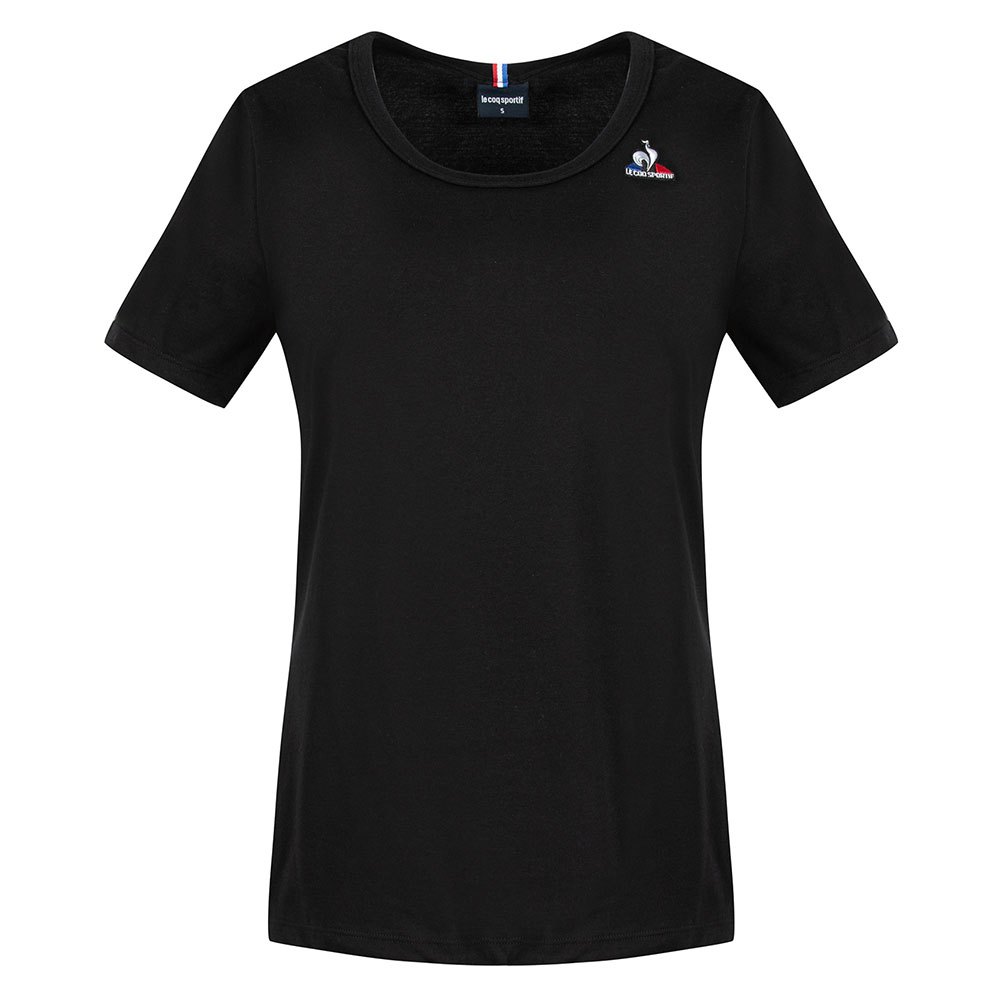 Le Coq Sportif Ess N°1 Kurzärmeliges T-shirt L Black günstig online kaufen