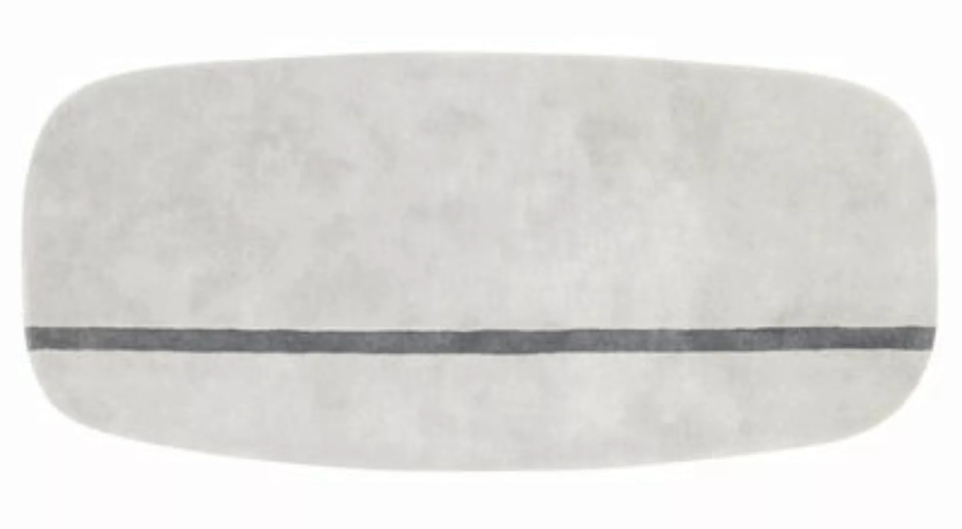 Teppich Oona textil grau - 90 x 200 cm - Normann Copenhagen - Grau günstig online kaufen