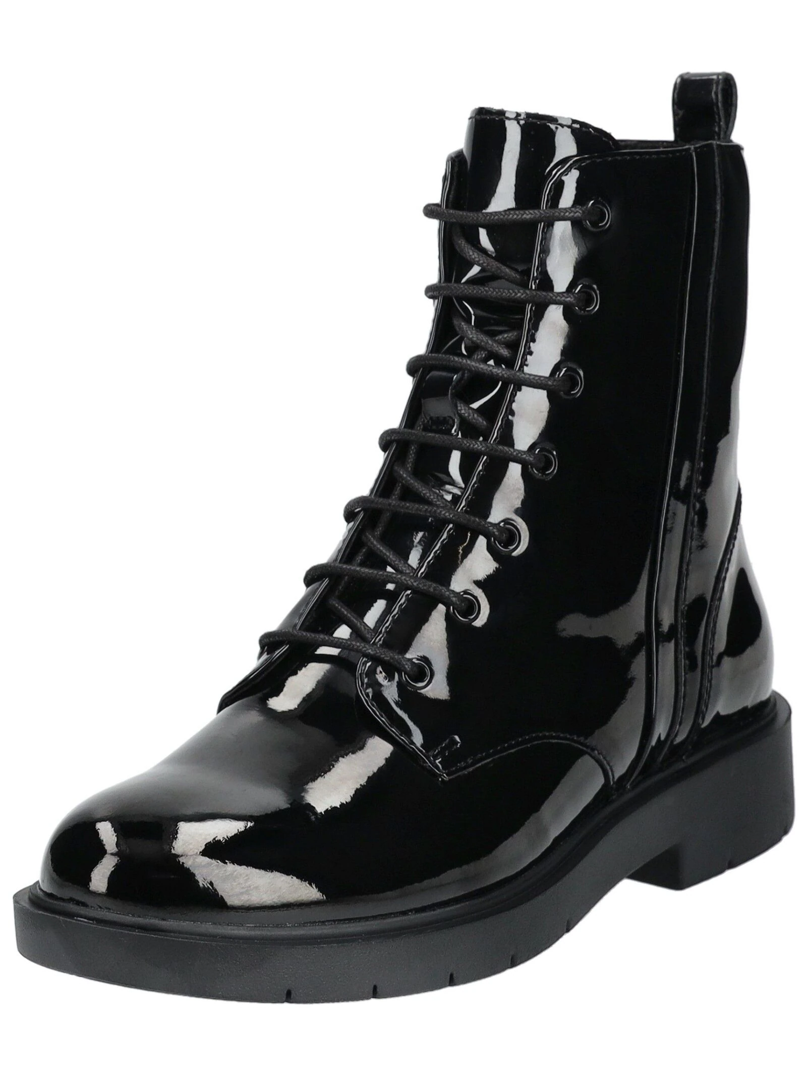 Geox Schnürstiefelette "Geox Stiefelette Leder" günstig online kaufen