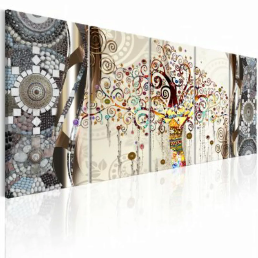 artgeist Wandbild Tree and Mosaic beige Gr. 200 x 80 günstig online kaufen