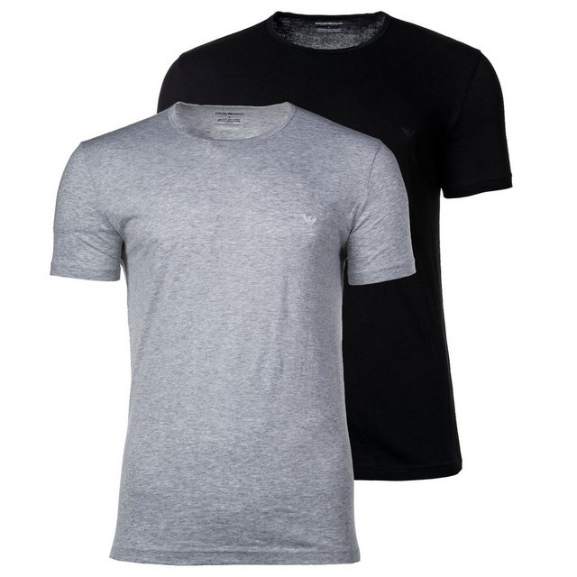 Emporio Armani T-Shirt Herren T-Shirt 2er Pack - Crew Neck, Rundhals günstig online kaufen