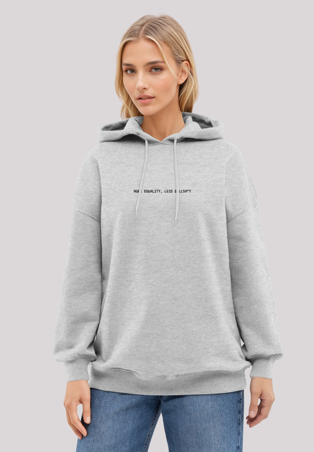 F4NT4STIC Kapuzenpullover "More Equality Stickerei", Premium Qualität günstig online kaufen