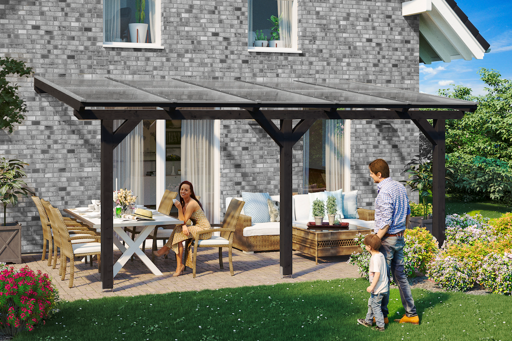 Skanholz Terrassendach "Andria" günstig online kaufen