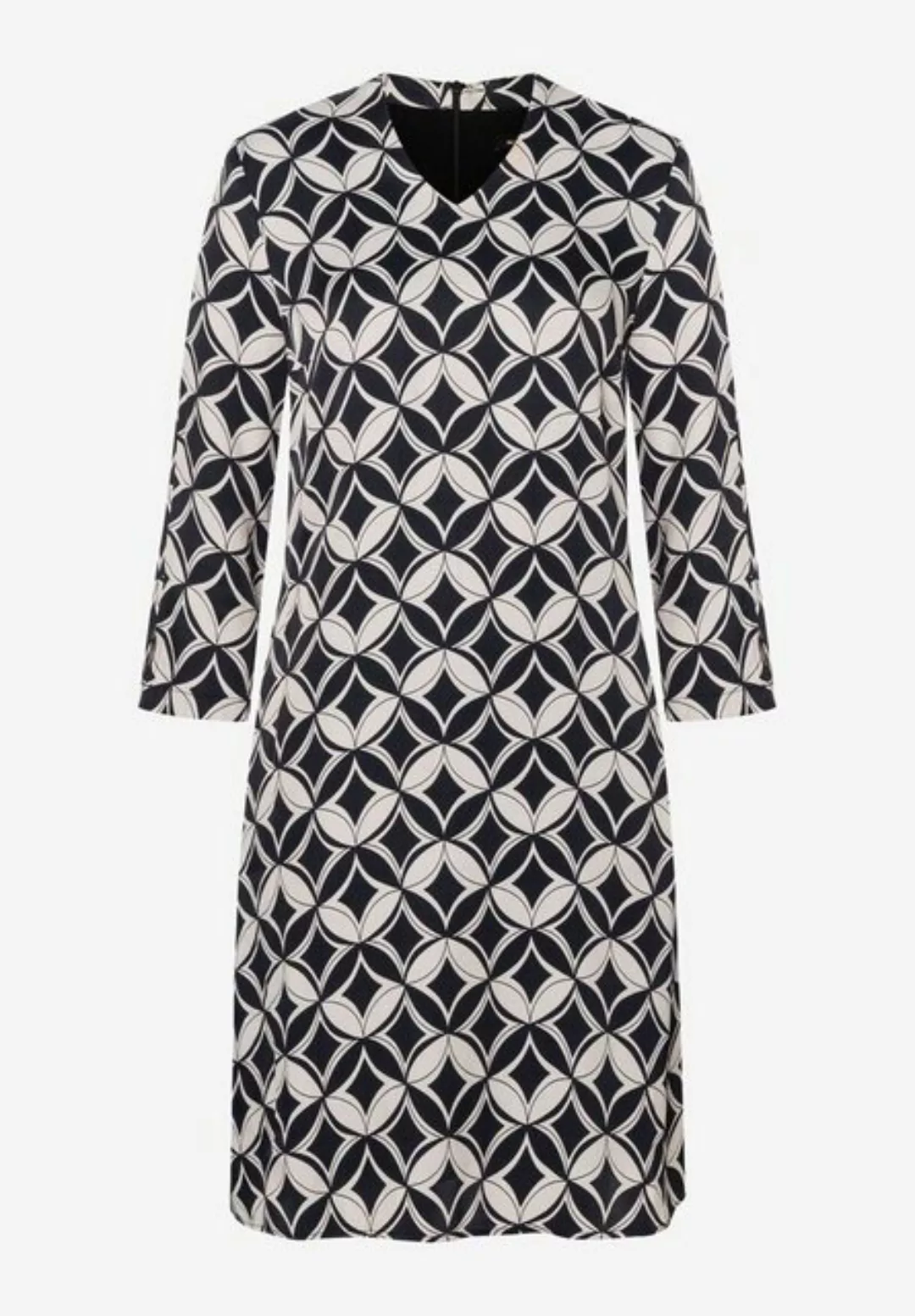 MORE&MORE Blusenkleid Satin Print Dress günstig online kaufen
