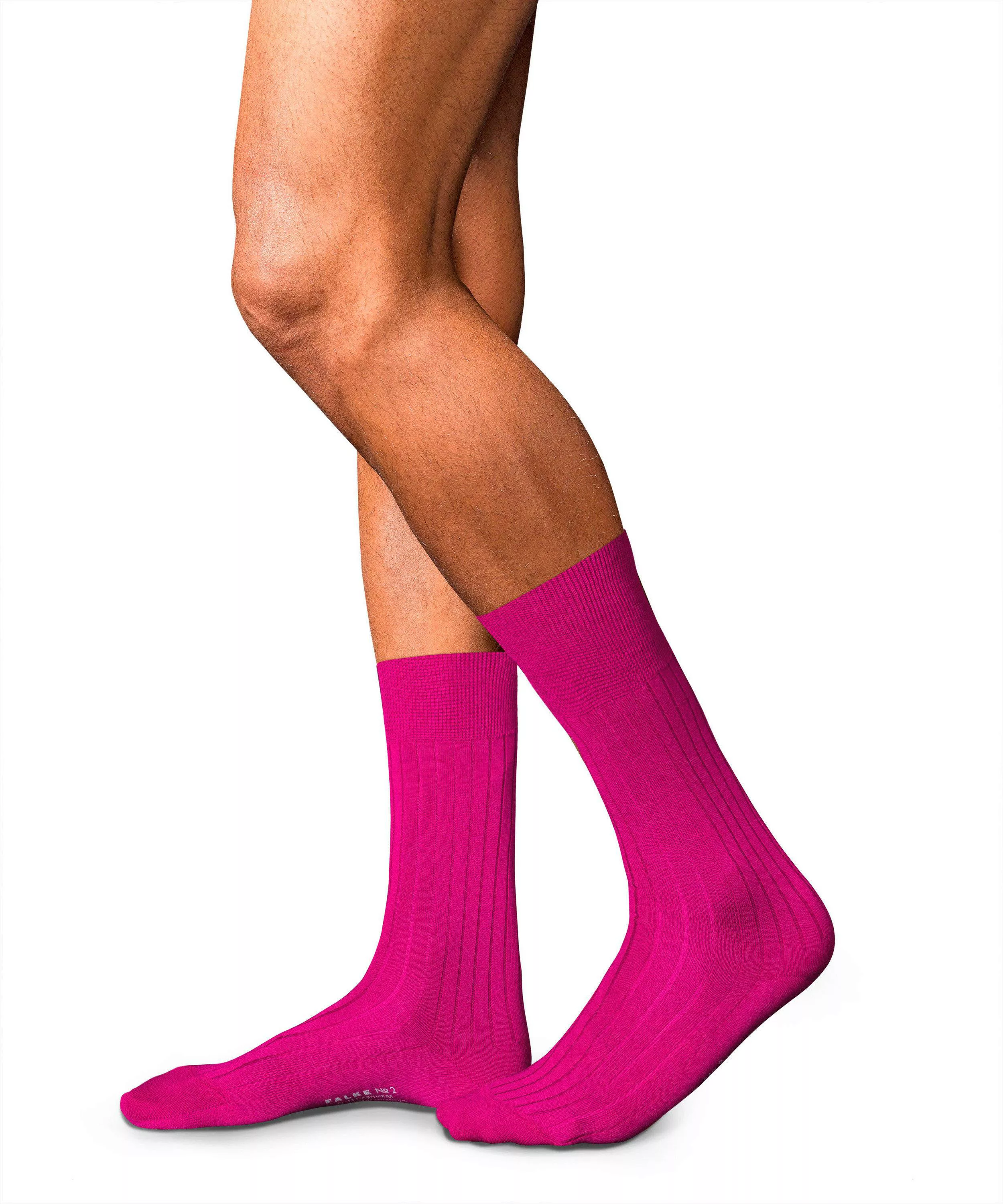 FALKE No. 2 Finest Cashmere Gentlemen Socken, Herren, 43-44, Pink, Uni, Kas günstig online kaufen