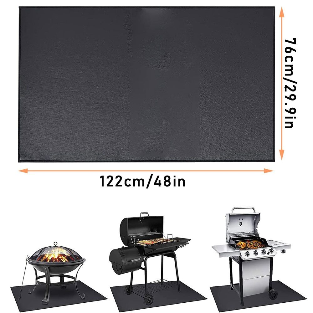 PRIISF Bodenschutzmatte Feuerfeste Unterlage Bodenschutzmatte Kamin günstig online kaufen
