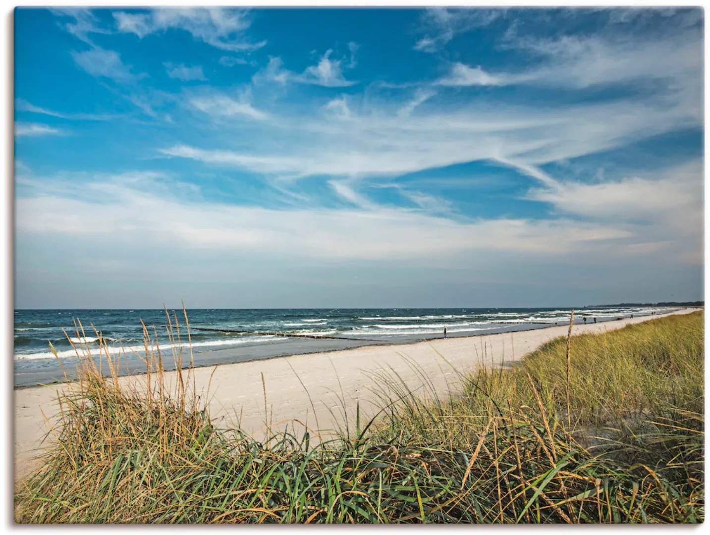 Artland Wandbild "Urlaubfeeling", Strand, (1 St.), als Leinwandbild, Poster günstig online kaufen