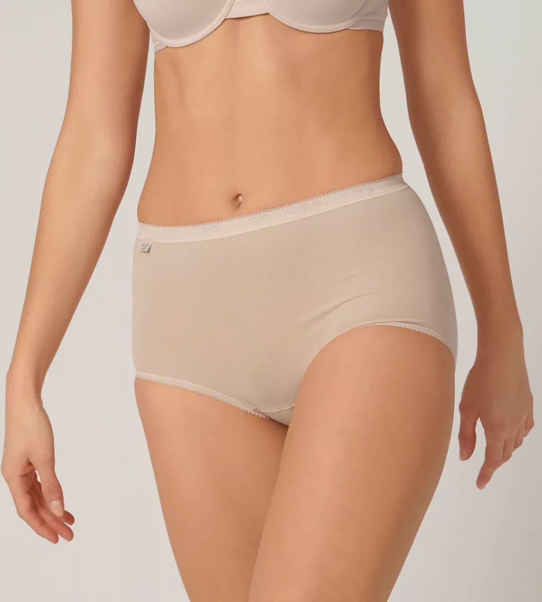 sloggi Maxislip "Basic+", (4er Pack), weiche Nähte, Baumwollmischung, elast günstig online kaufen