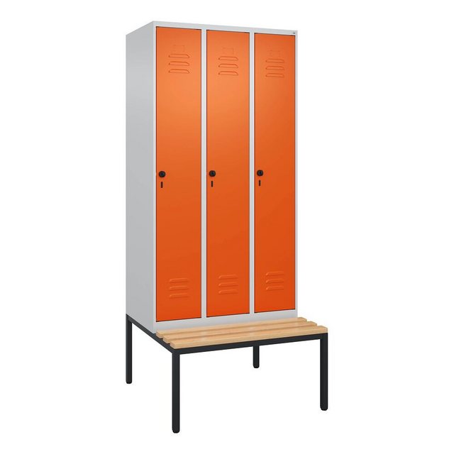 C+P Garderobenschrank Garderobenschrank Classic Plus, Abteilbreite 30 cm, m günstig online kaufen