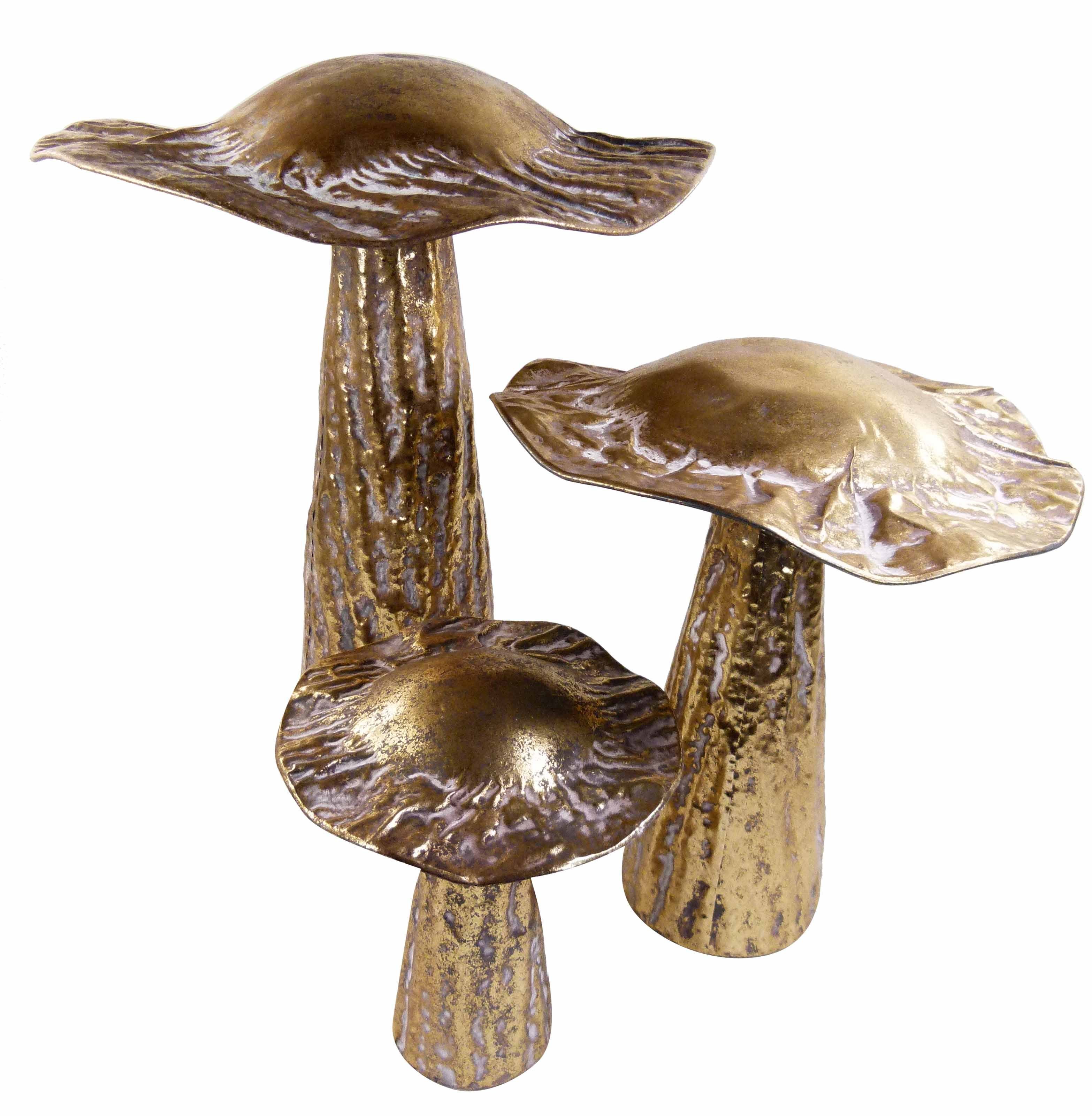 GlasArt Dekofigur Dekoaufsteller Pilzfiguren Herbst Dekoration günstig online kaufen