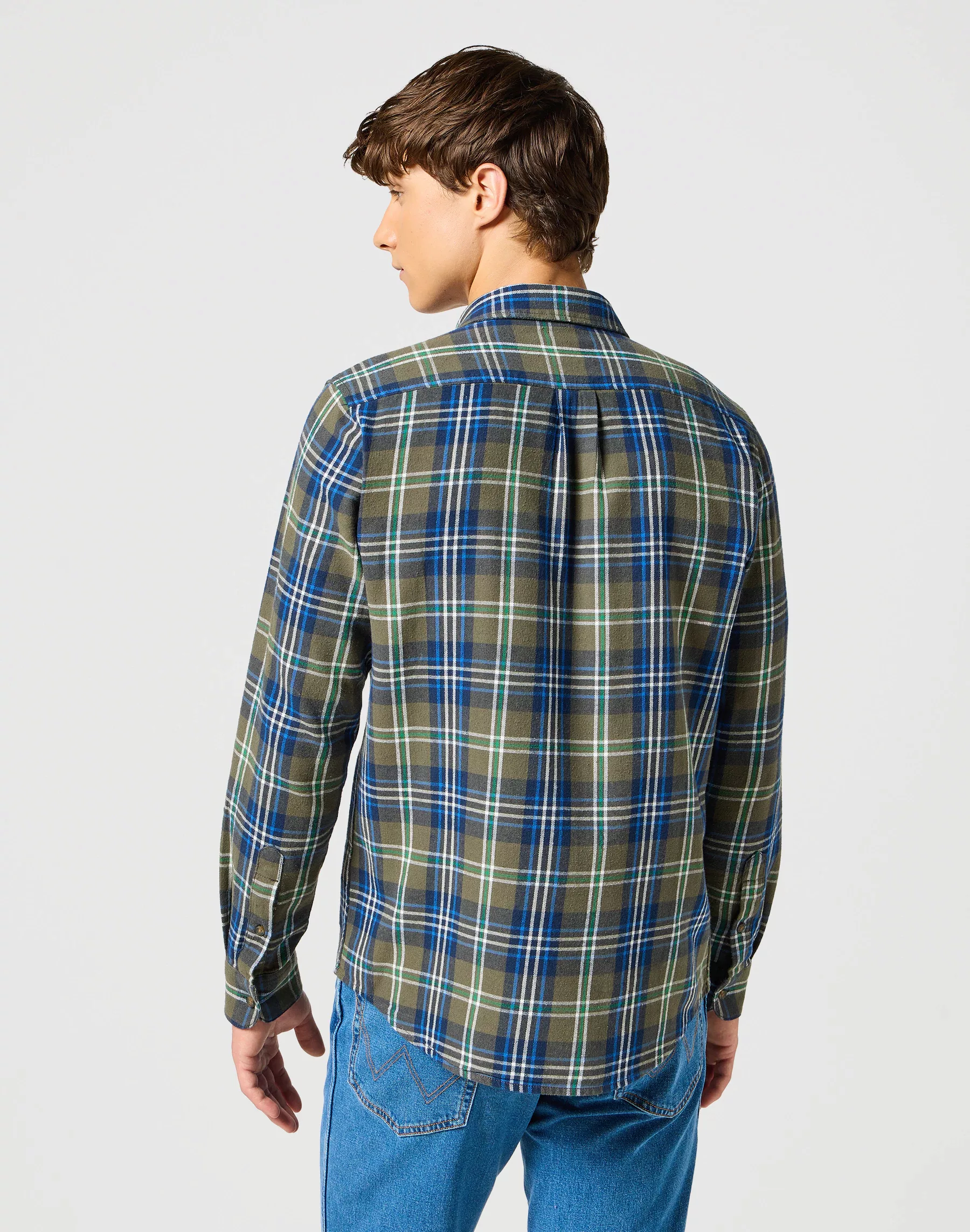 Wrangler Langarmhemd "1 PKT SHIRT", mit Karomuster günstig online kaufen
