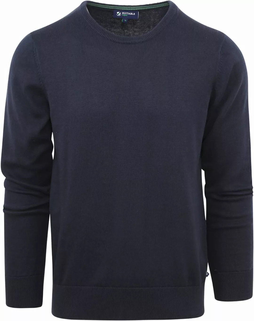 Suitable Respect Oinix Pullover O-Ausschnitt Navy - Größe XL günstig online kaufen