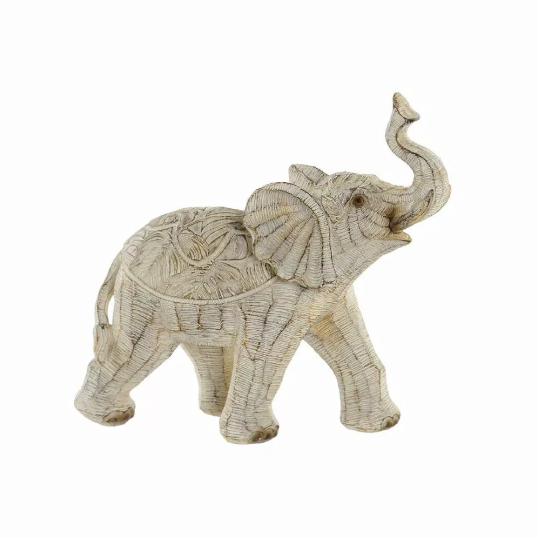 Deko-figur Dkd Home Decor Harz Elefant (19 X 8 X 18 Cm) günstig online kaufen
