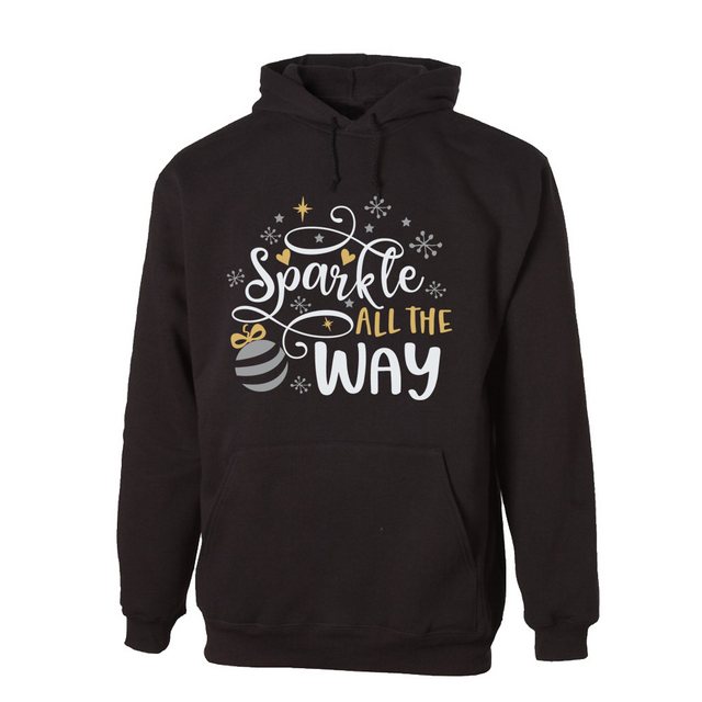 G-graphics Hoodie Sparkle all the way mit trendigem Frontprint mit Weihnach günstig online kaufen