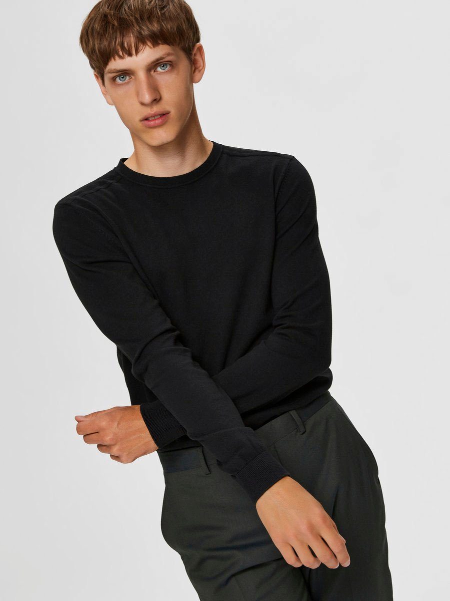 SELECTED HOMME Strickpullover SLHBERG CREW NECK günstig online kaufen