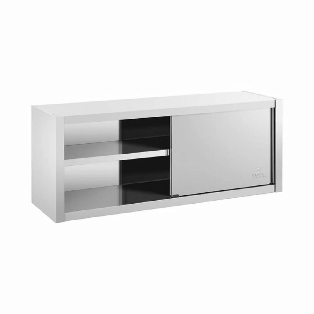 Royal Catering Wandhängeschrank 150 x 45 x 60 cm Schiebetür Hängeschrank Ed günstig online kaufen