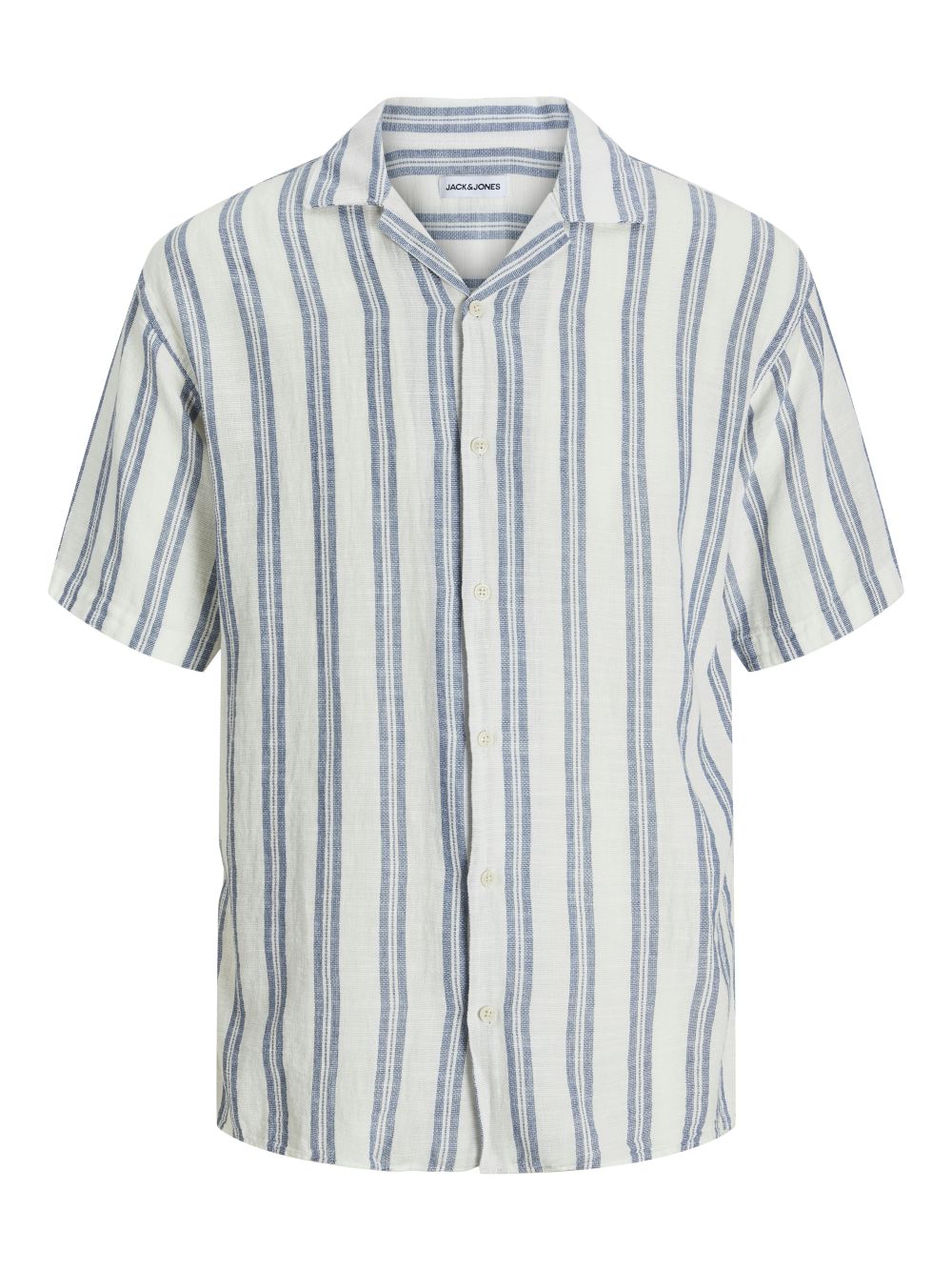 Jack & Jones Herren Freizeit Hemd JJEENZO STRIPE RESORT SHIRT Relaxed Fit günstig online kaufen