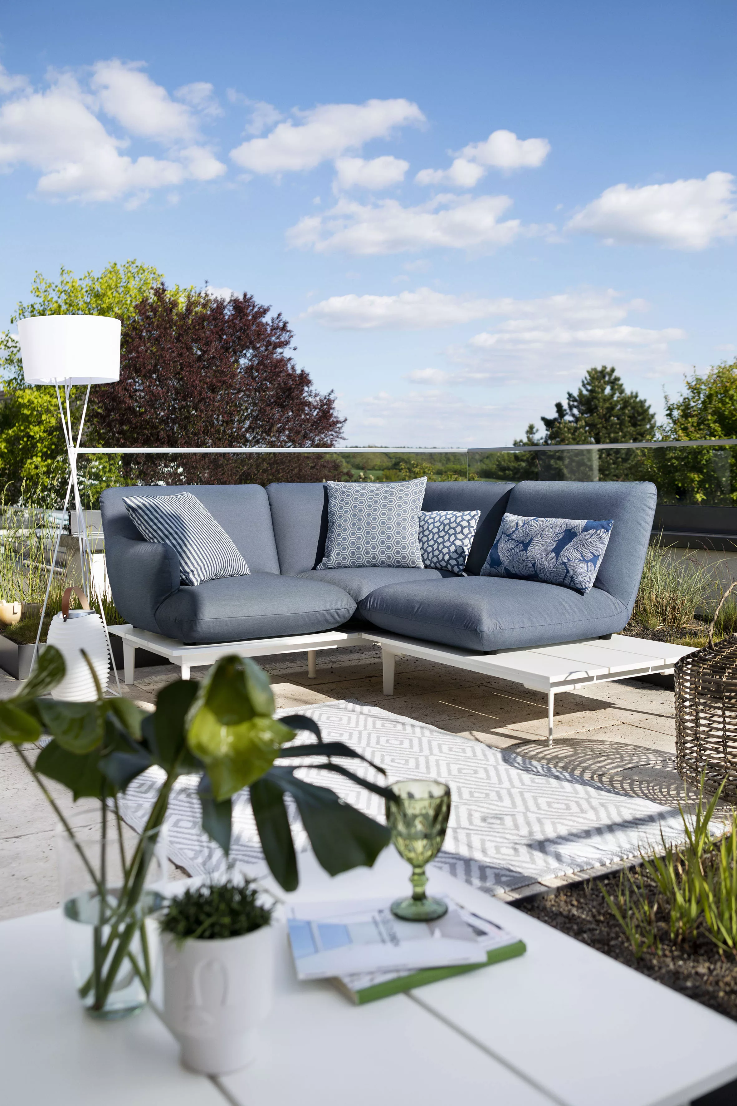 W.SCHILLIG Ecksofa "lagoona", (5 St.), Outdoor Elementengruppe Ocean günstig online kaufen