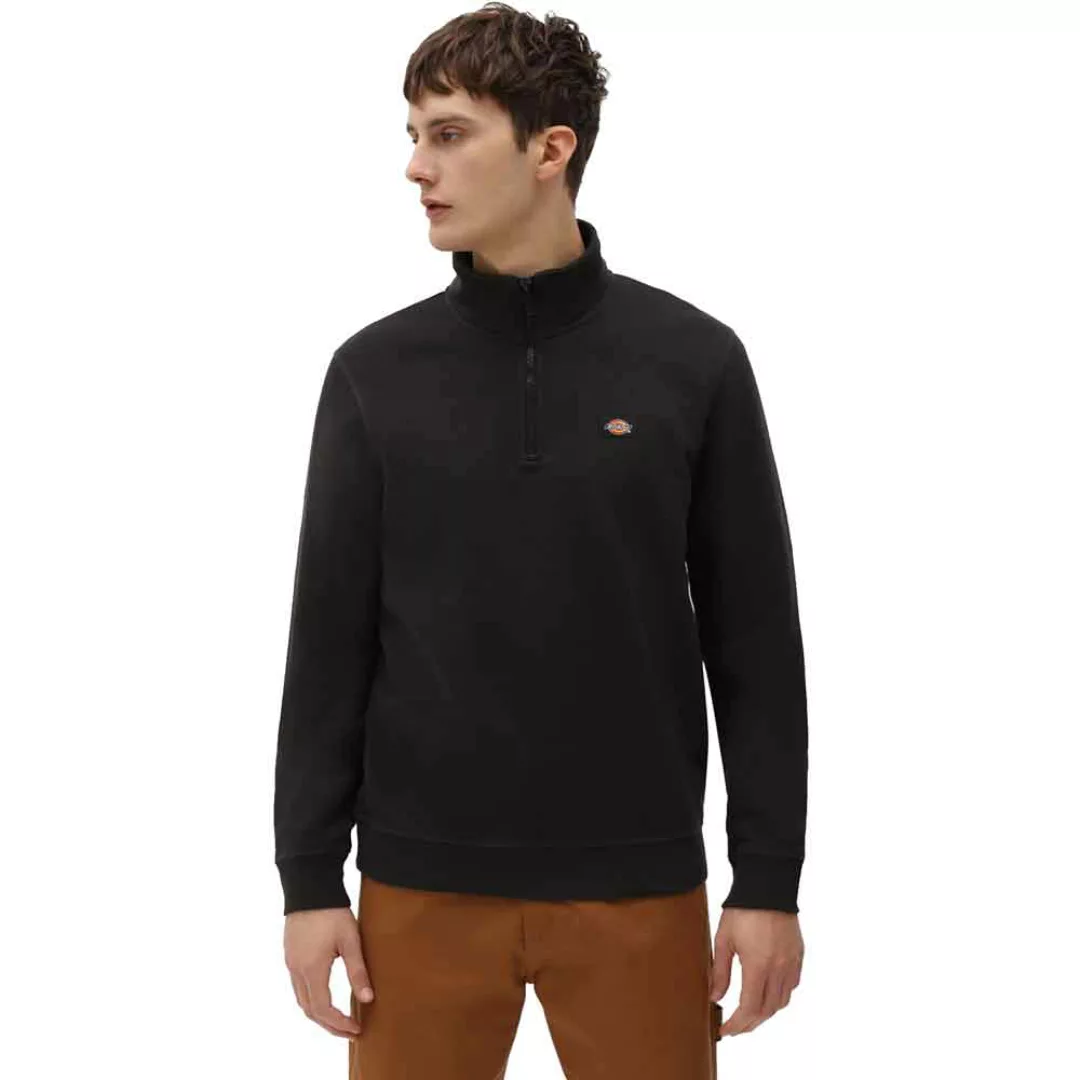 Dickies Oakport Quarter Zip Black günstig online kaufen