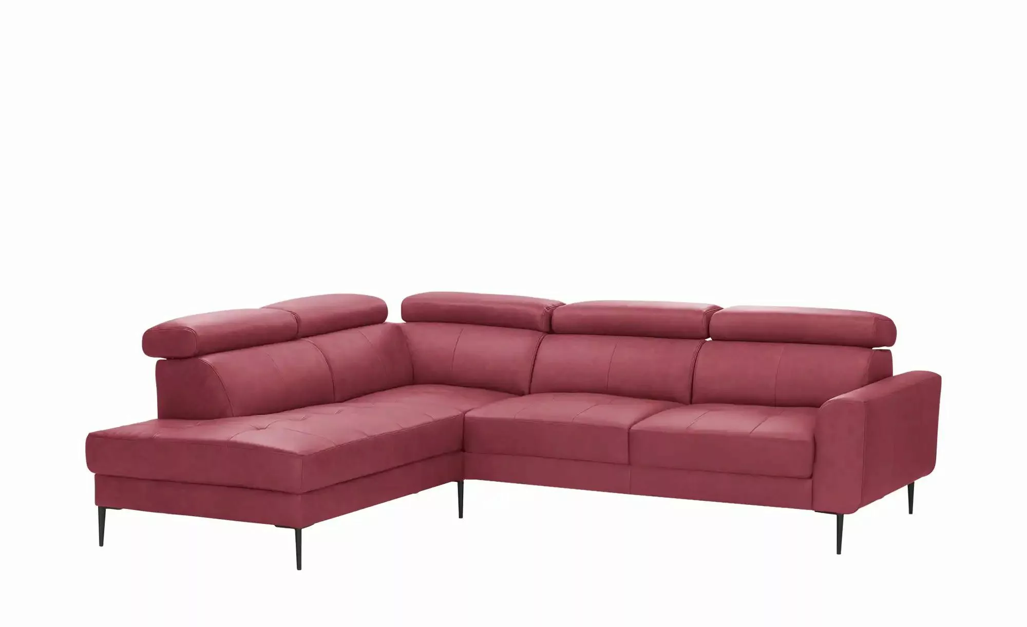 Max Schelling Ecksofa  Momentum ¦ rot ¦ Maße (cm): B: 262 H: 92 T: 213.0 Po günstig online kaufen