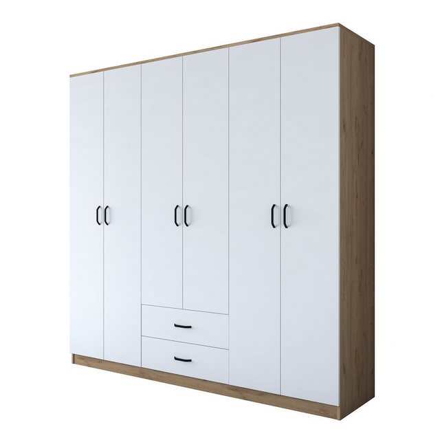 Skye Decor Kleiderschrank BA111 RAN, Kleiderschränke, 210x210x51,5 cm günstig online kaufen