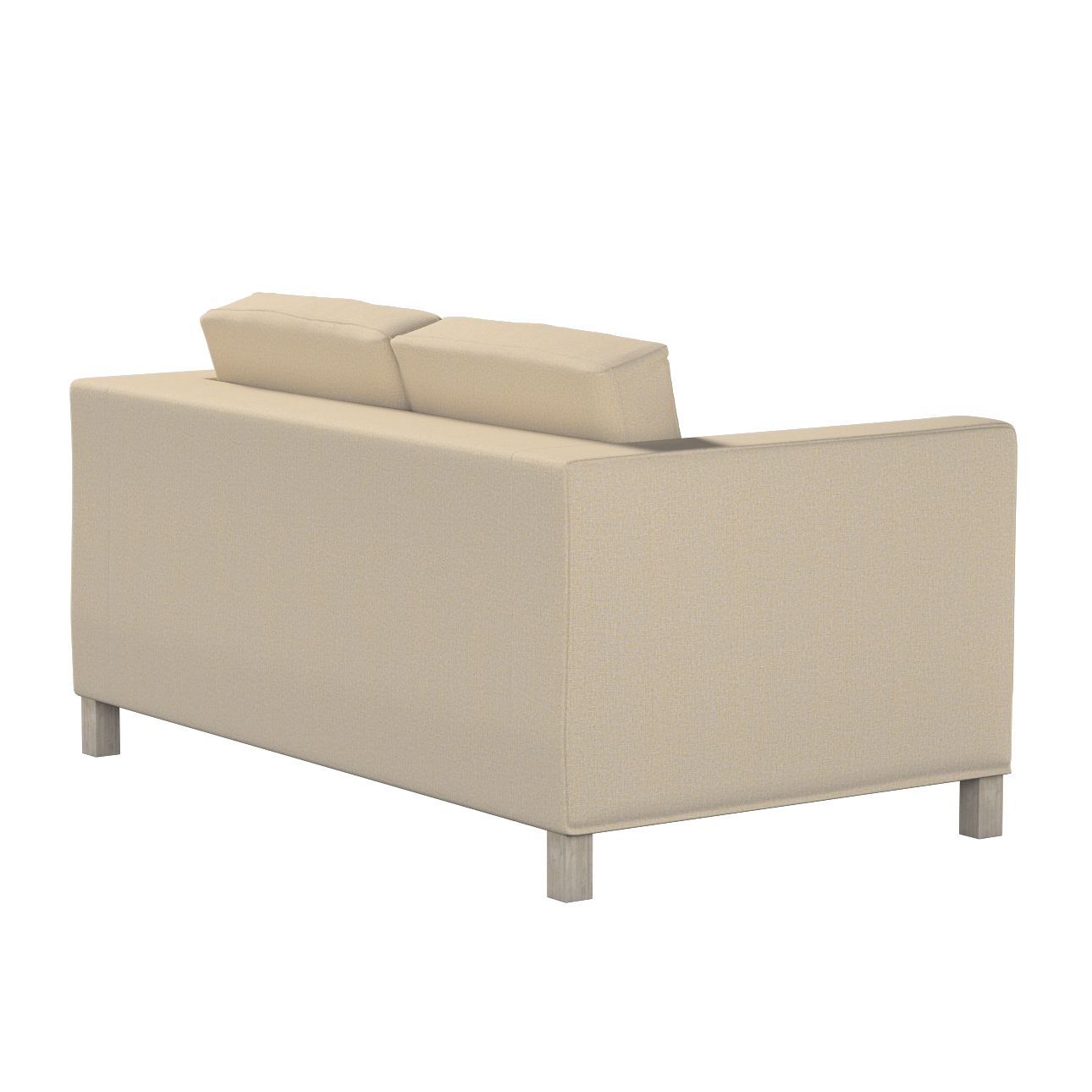 Bezug für Karlanda 2-Sitzer Sofa nicht ausklappbar, kurz, beige, 60cm x 30c günstig online kaufen