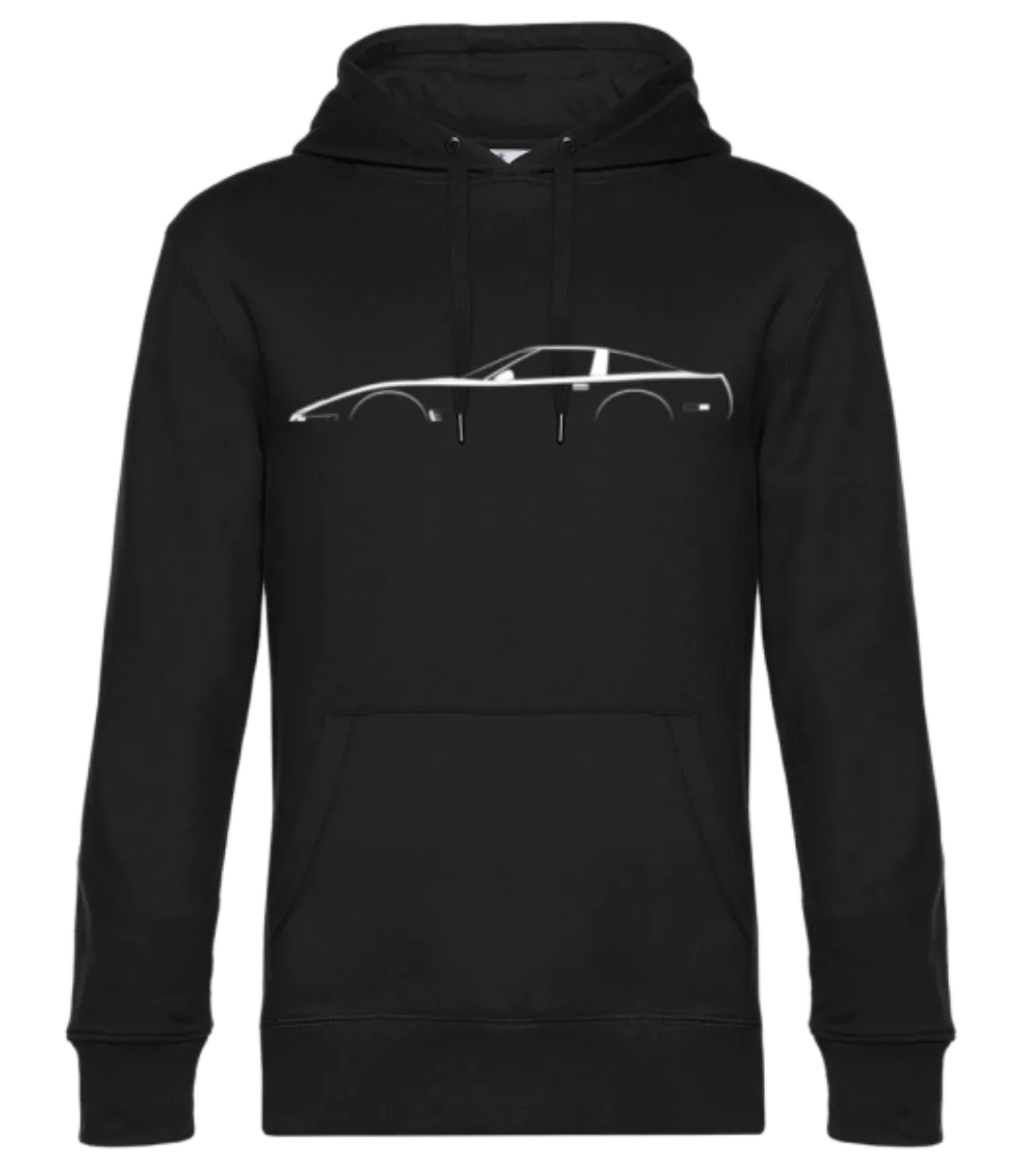 'Chevrolet Corvette C4 1991' Silhouette · Unisex Premium Hoodie günstig online kaufen