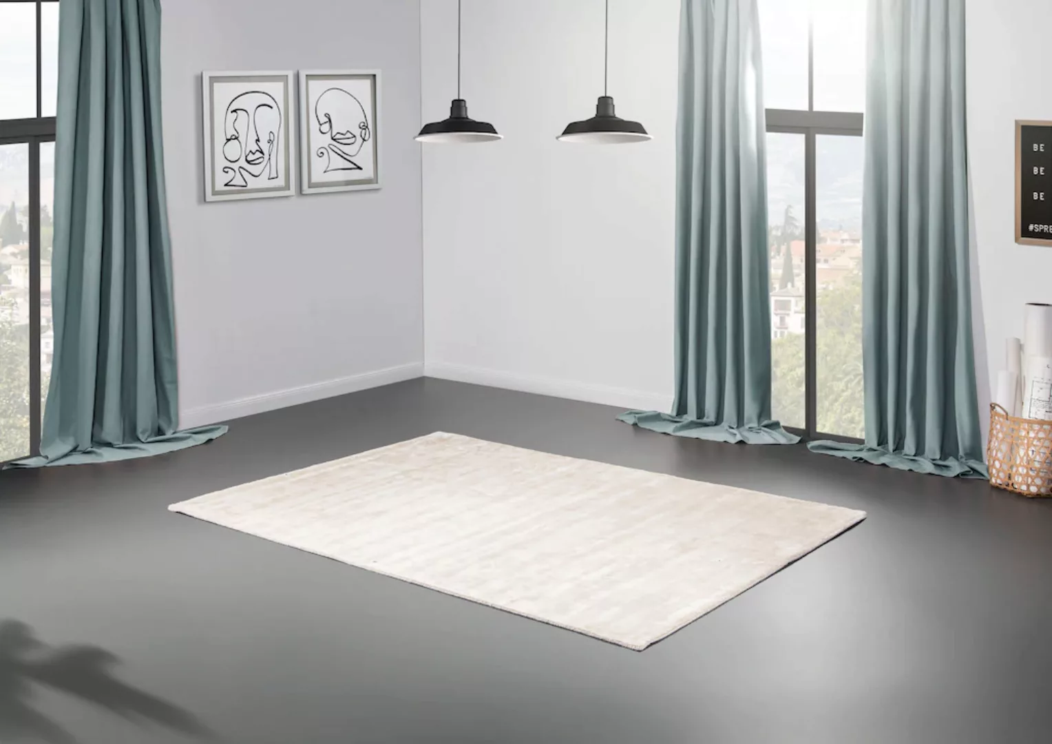 Gutmann Factory Hochflor-Teppich »Puffy 64789«, rechteckig, 100 mm Höhe günstig online kaufen