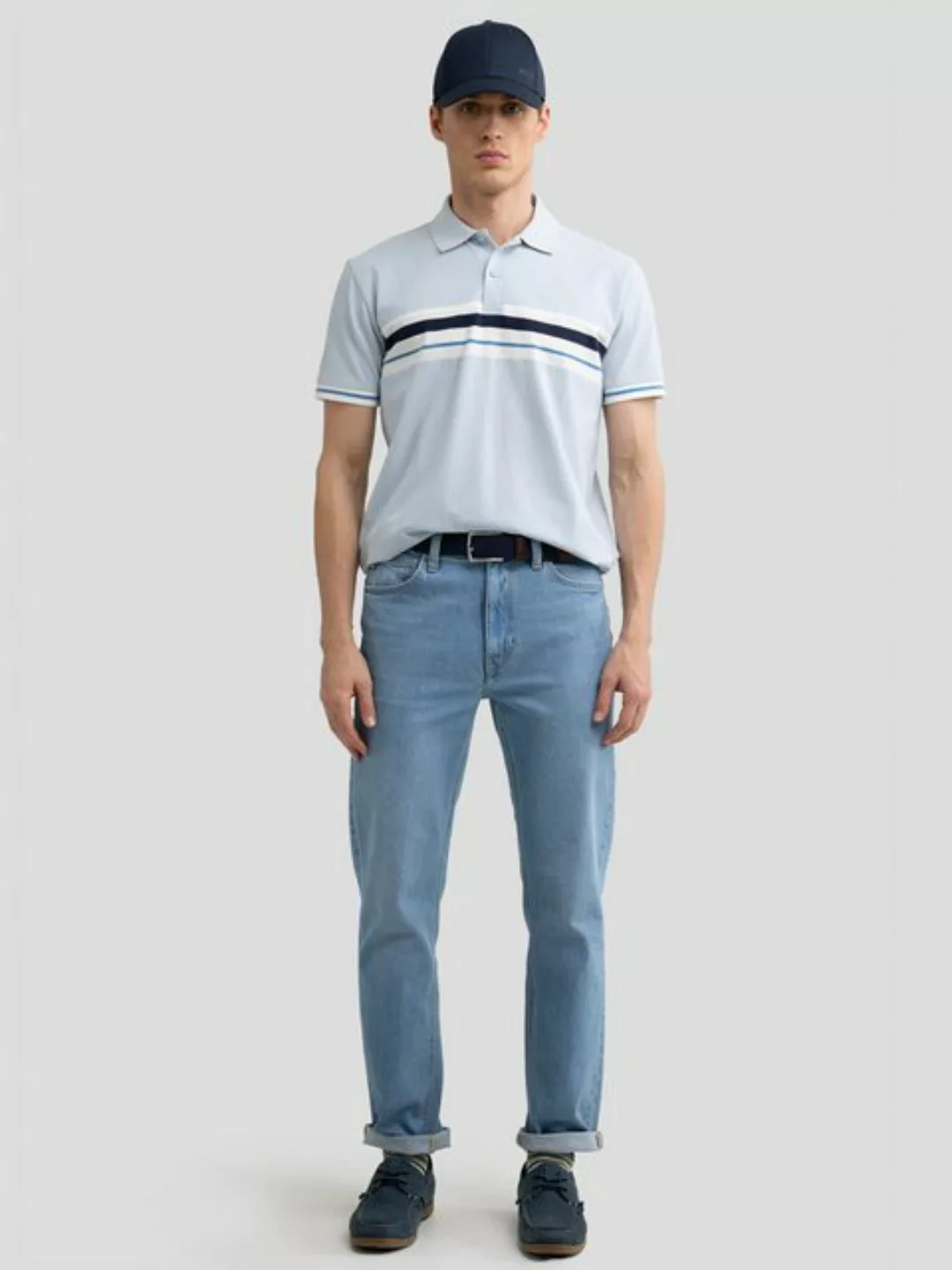 BIG STAR Poloshirt POLOER blau günstig online kaufen