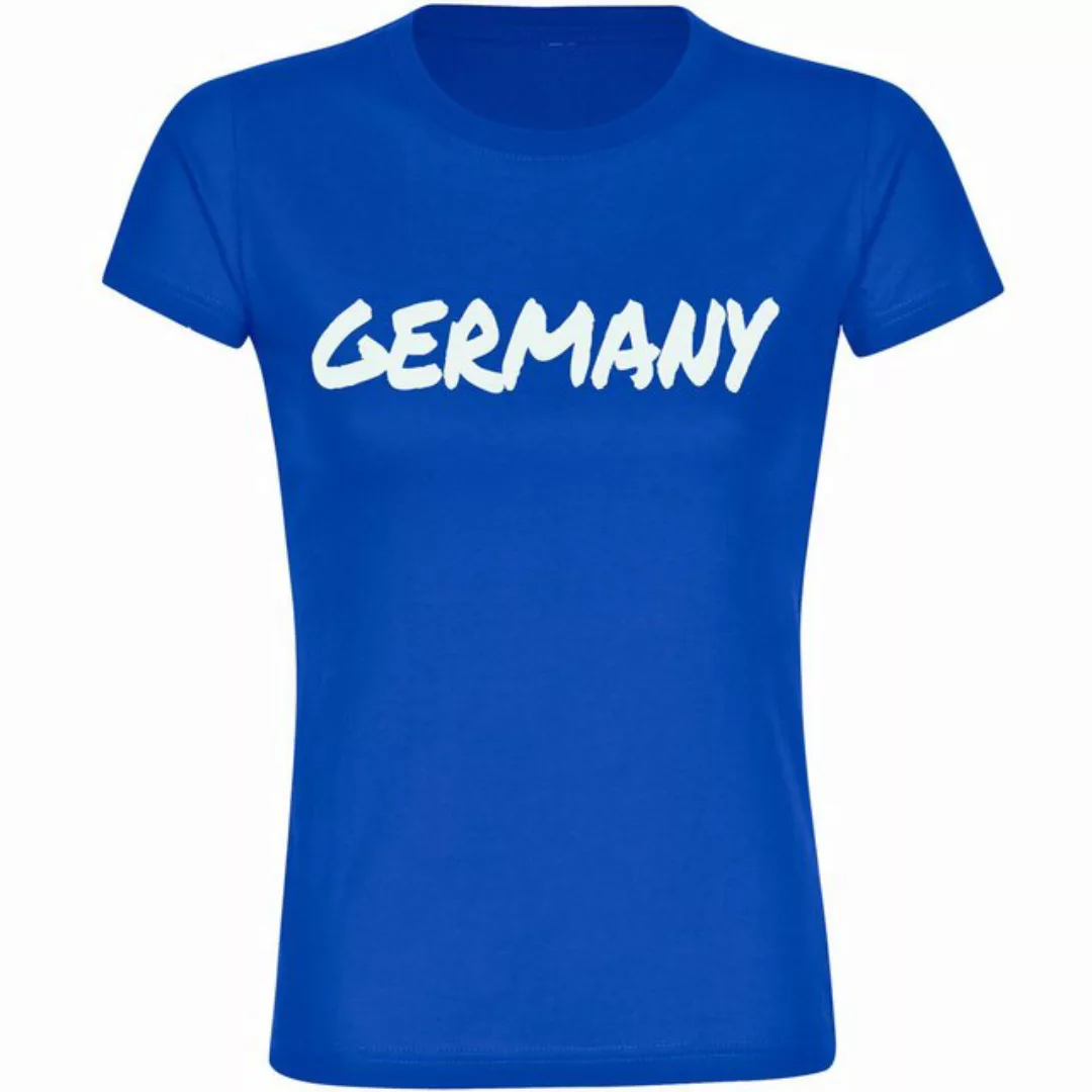 multifanshop T-Shirt Damen Germany - Textmarker - Frauen günstig online kaufen