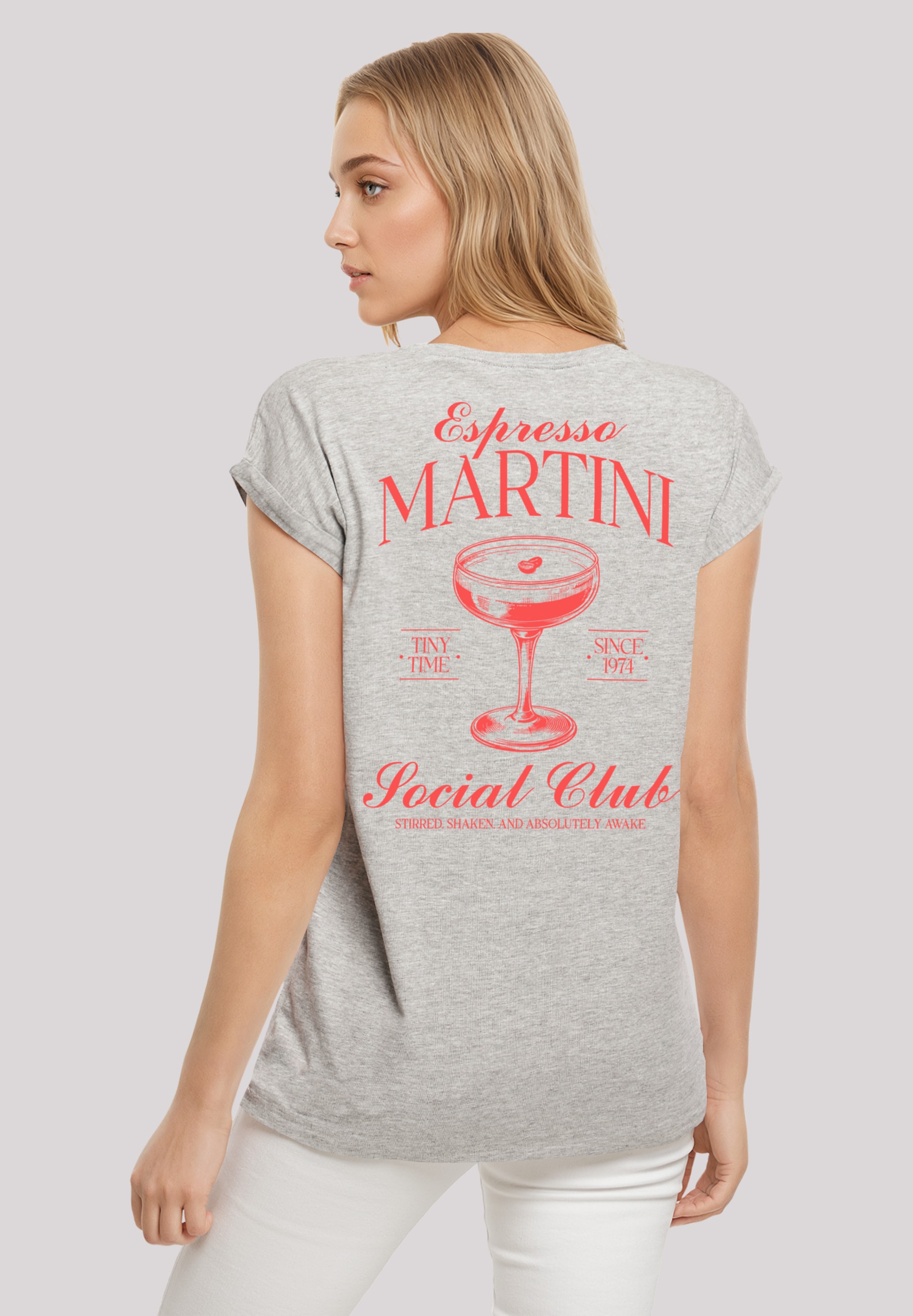 F4NT4STIC T-Shirt "Espresso Martini Social Club", Premium Qualität günstig online kaufen