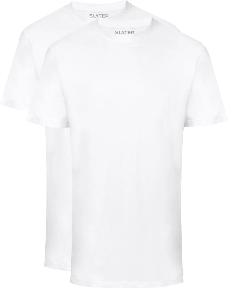 Slater 2er-Pack American T-shirt Weiß - Größe S günstig online kaufen