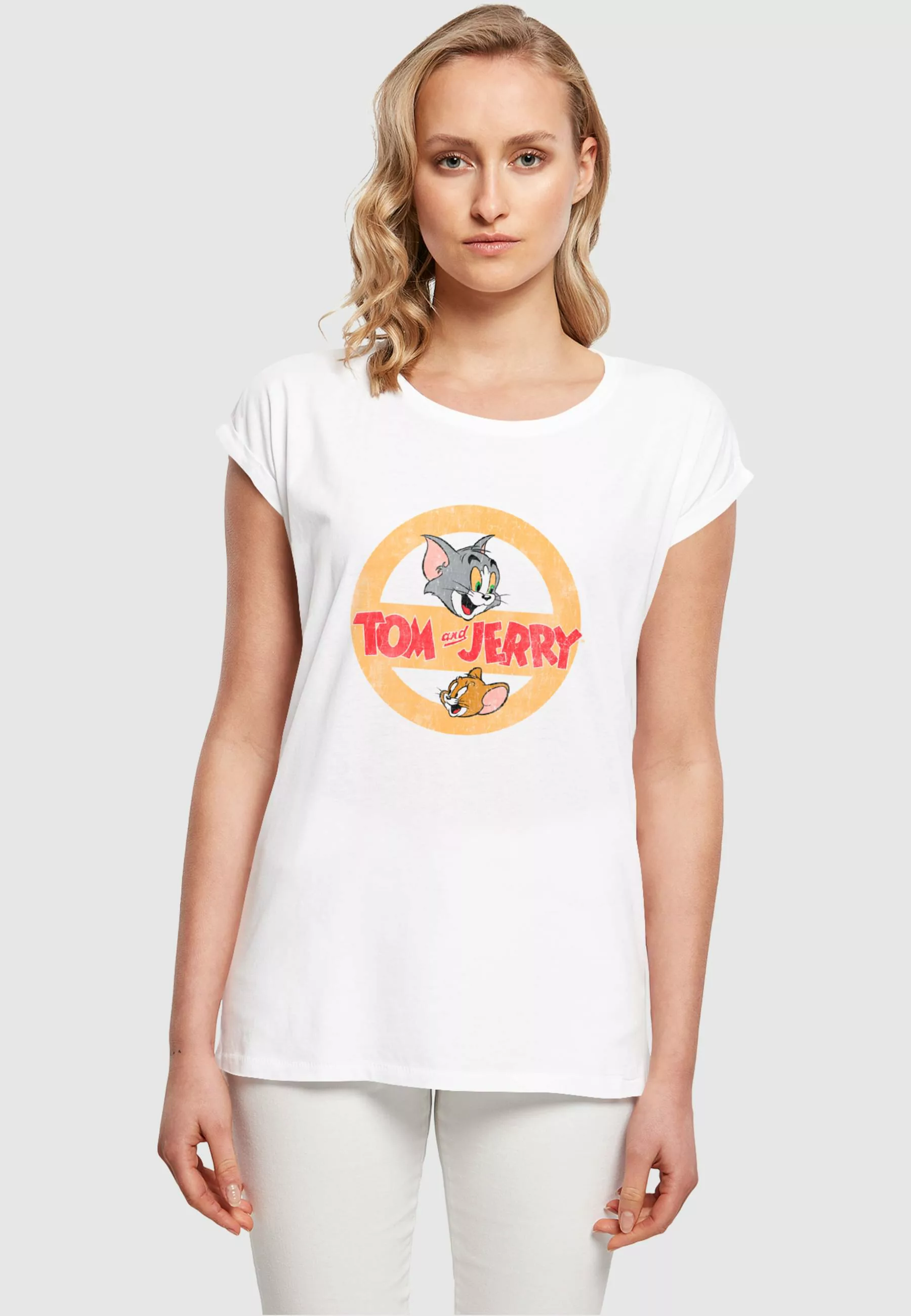 ABSOLUTE CULT T-Shirt "ABSOLUTE CULT Damen Ladies Tom and Jerry - Circle On günstig online kaufen