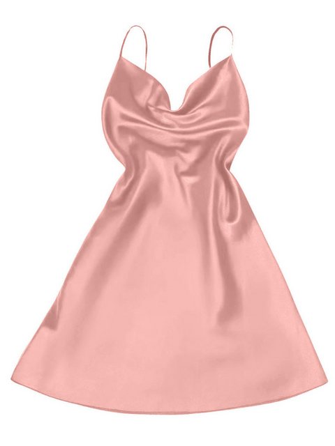 Elegant Love Nachthemd Sexy Schlafkleid aus Satin, Negligee mit Schmetterli günstig online kaufen