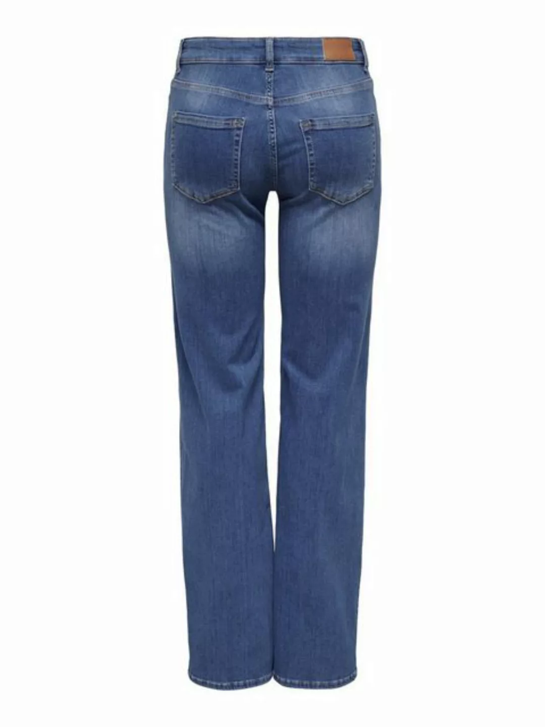 ONLY Boyfriend-Jeans Jeans Straight Fit Mittlere Taille Praktische Taschen günstig online kaufen