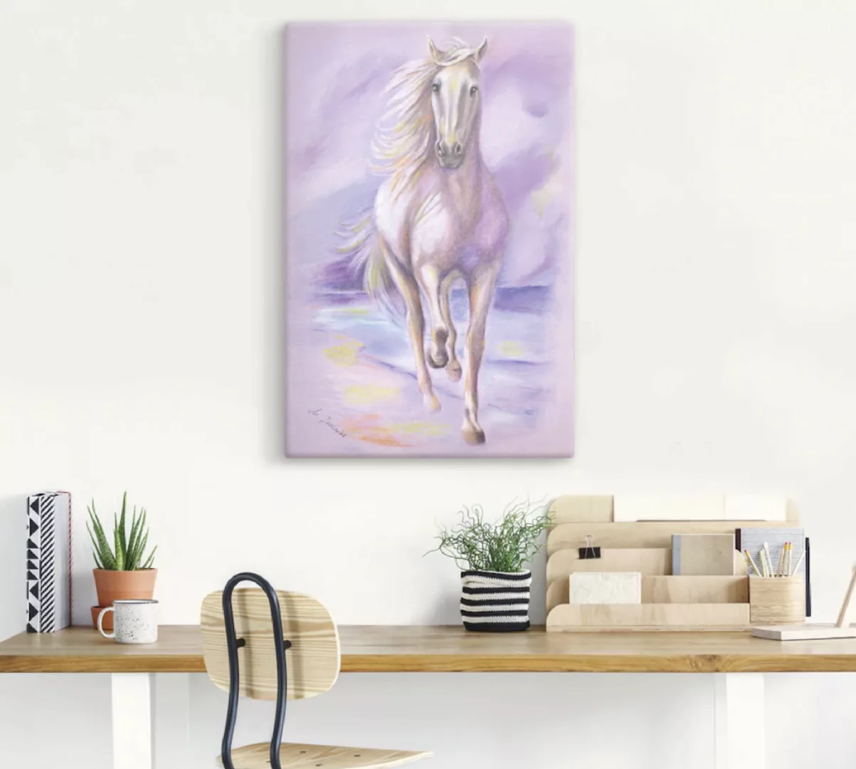 Artland Wandbild »Traumpferd«, Haustiere, (1 St.), als Leinwandbild, Poster günstig online kaufen