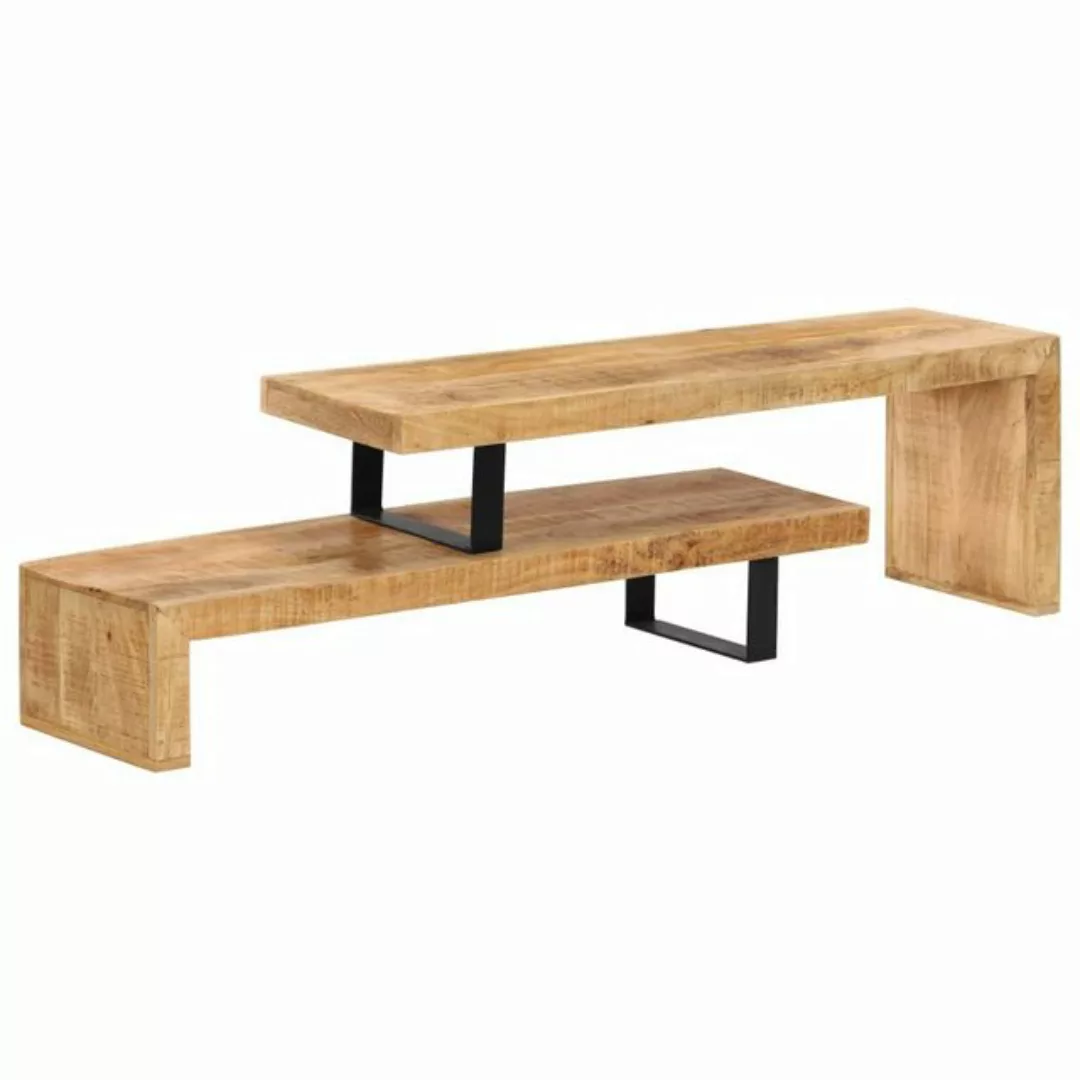 furnicato TV-Schrank TV-Lowboard Massivholz Mango (1-St) günstig online kaufen