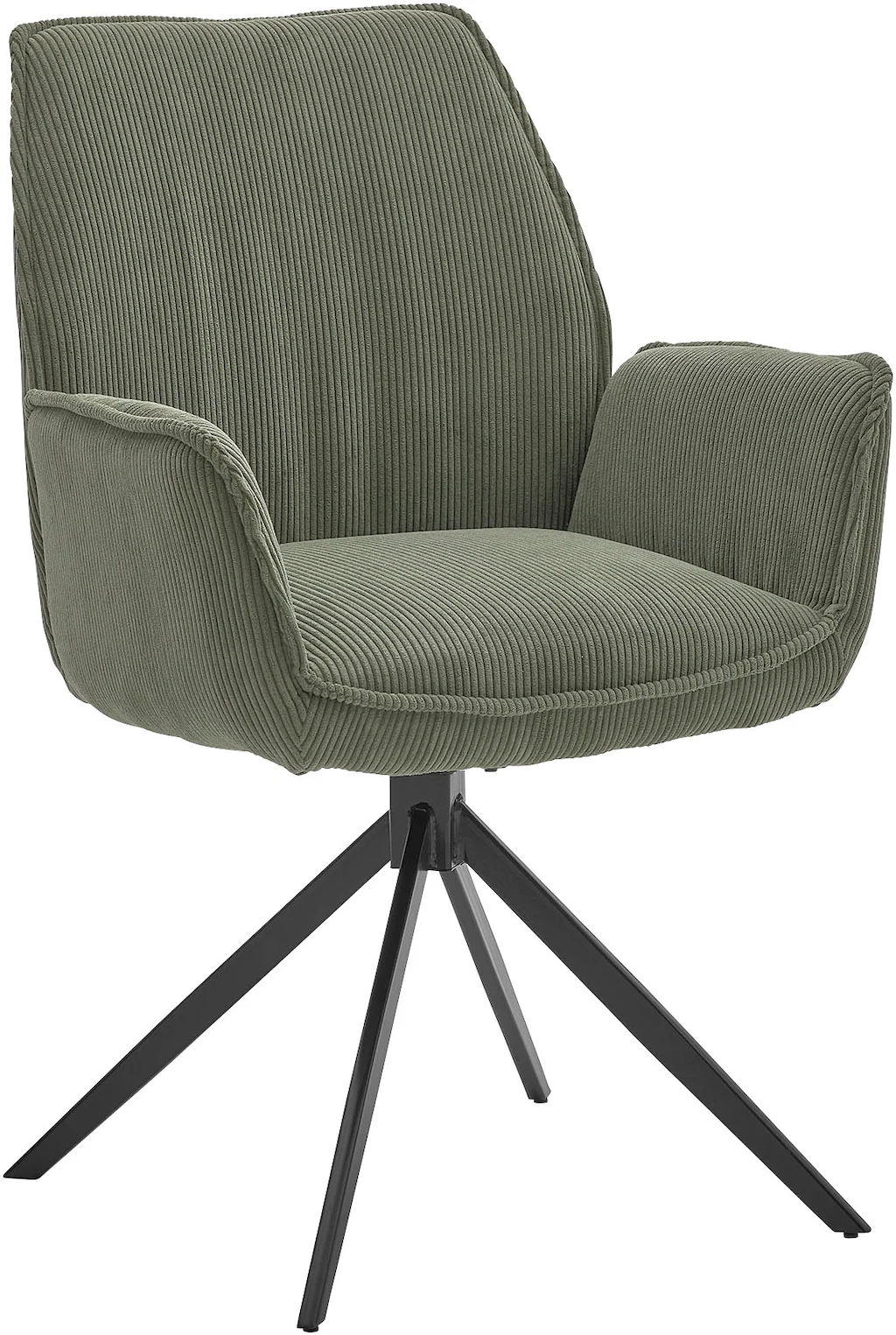 Musterring Esszimmerstuhl "Tiama", (Set), 2 St., Cord, Stativgestell aus Ei günstig online kaufen