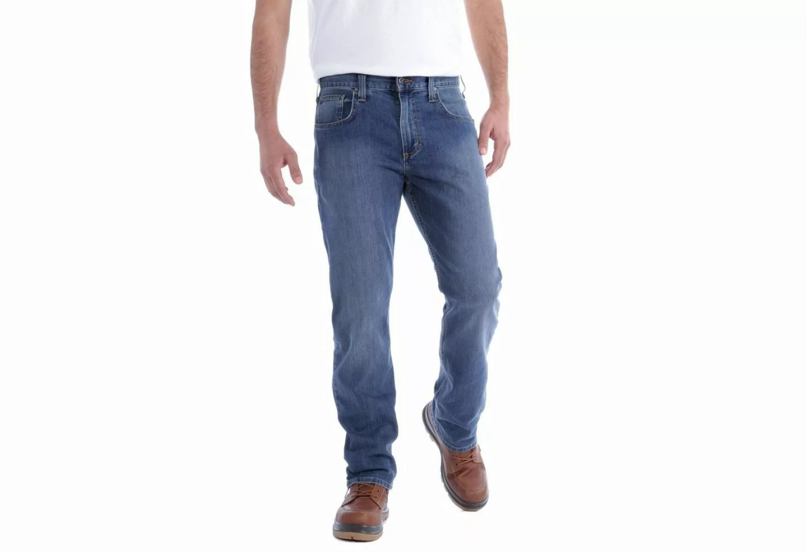 Carhartt Stretch-Jeans RUGGED FLEX RELAXED STRAIGHT JEAN (1-tlg) günstig online kaufen