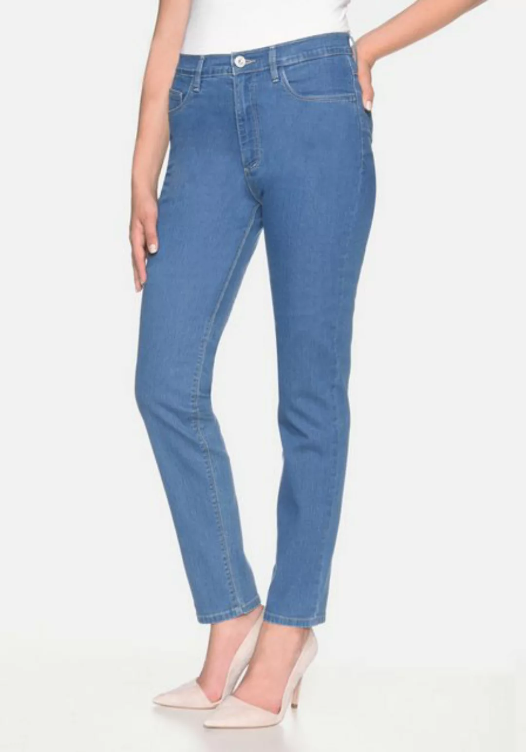 STOOKER WOMEN 5-Pocket-Jeans Nizza Denim Tapered Fit günstig online kaufen